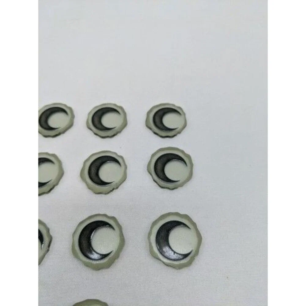Lot Of (10) Spirit Island Acrylic Moon Element Tokens